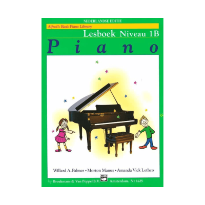 Alfred's Basic Piano Library Lesboek Niveau 1B (+CD)