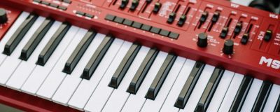 Bladmuziek keyboard