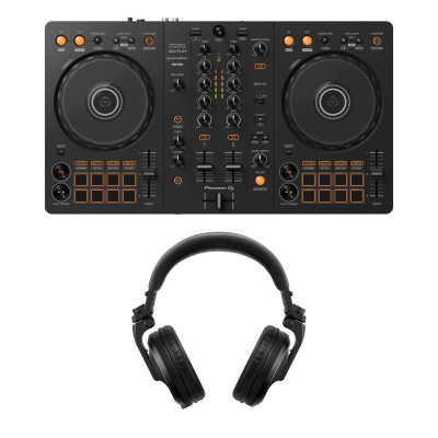 Pioneer DJ FLX4 Headphones Bundle